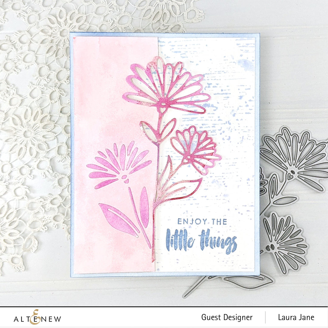 Dies Edged Wildflower Die