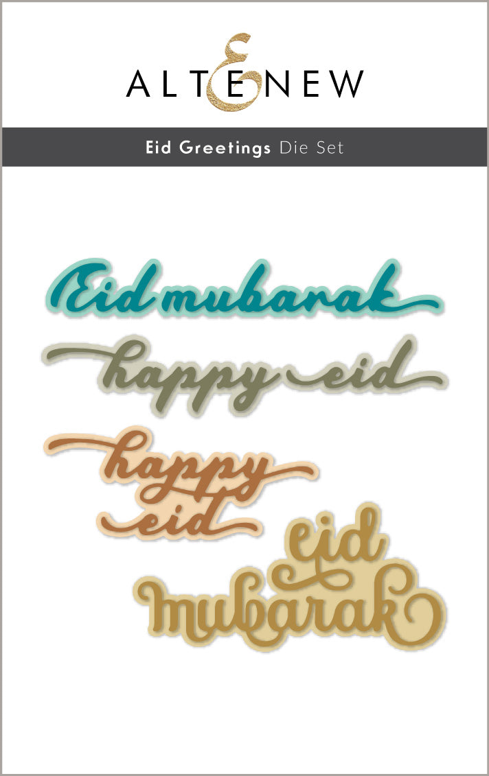 Dies Eid Greetings Die Set