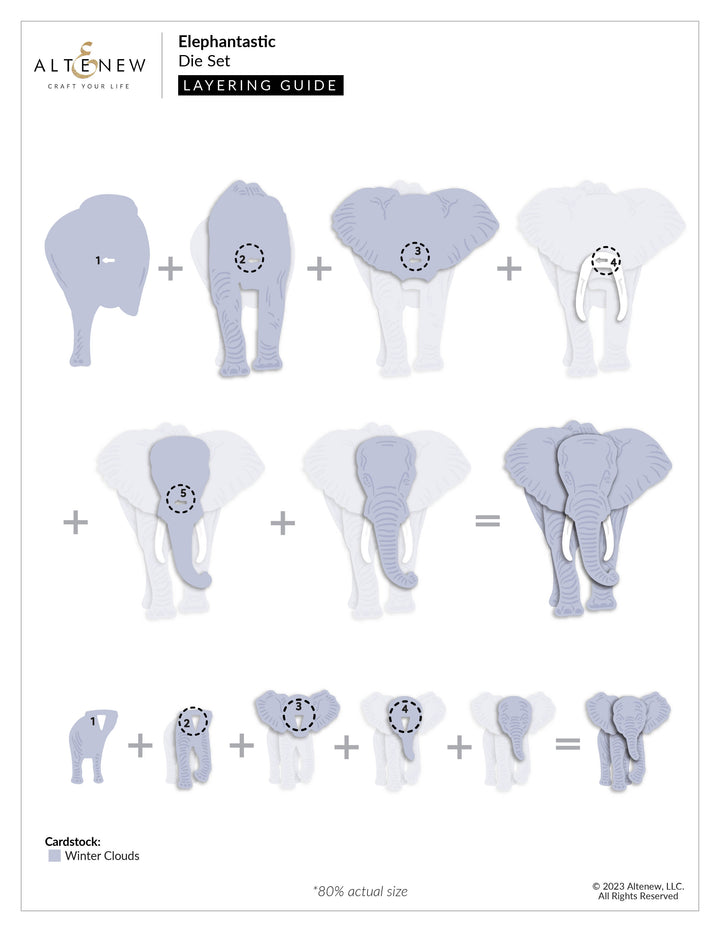 Dies Elephantastic Die Set