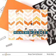 Dies Essential Sentiment Strips Die Set