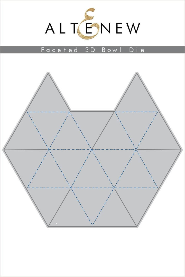 Dies Faceted 3D Bowl Die