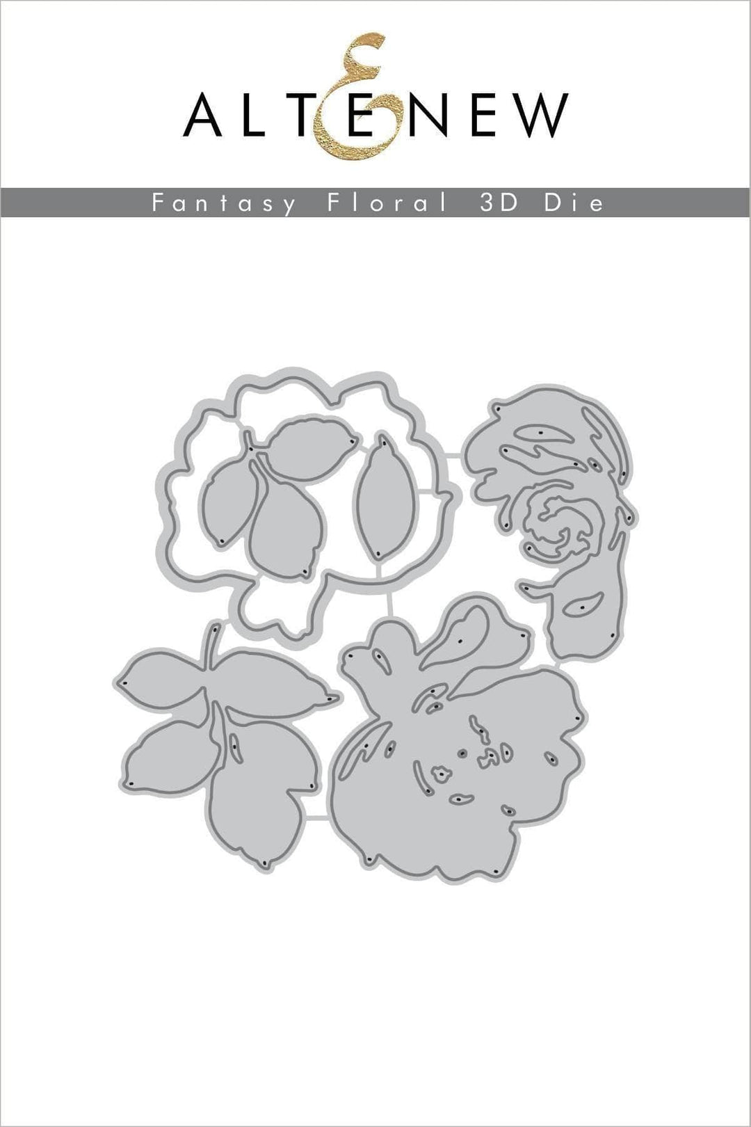 Dies Fantasy Floral 3D Die Set