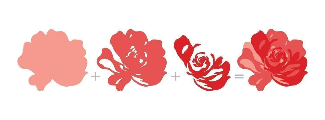 Dies Fantasy Floral 3D Die Set