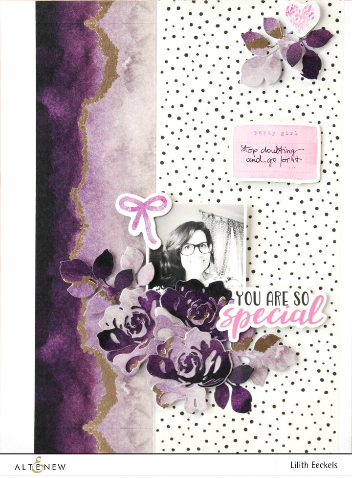 Dies Fantasy Floral 3D Die Set