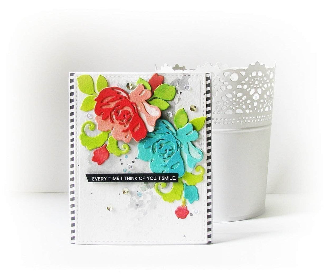 Dies Fantasy Floral 3D Die Set