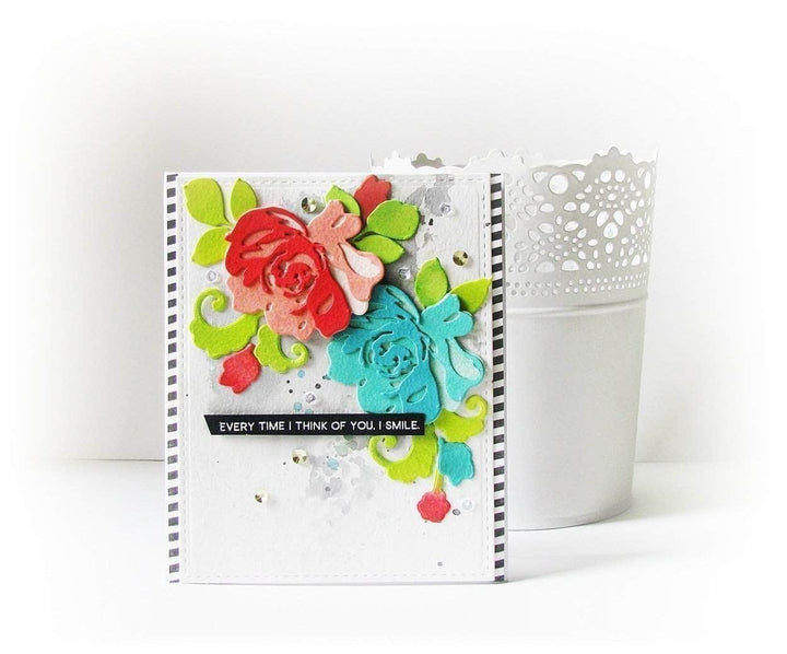 Dies Fantasy Floral 3D Die Set