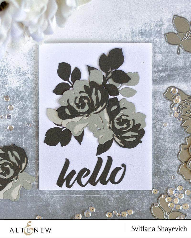 Dies Fantasy Floral 3D Die Set