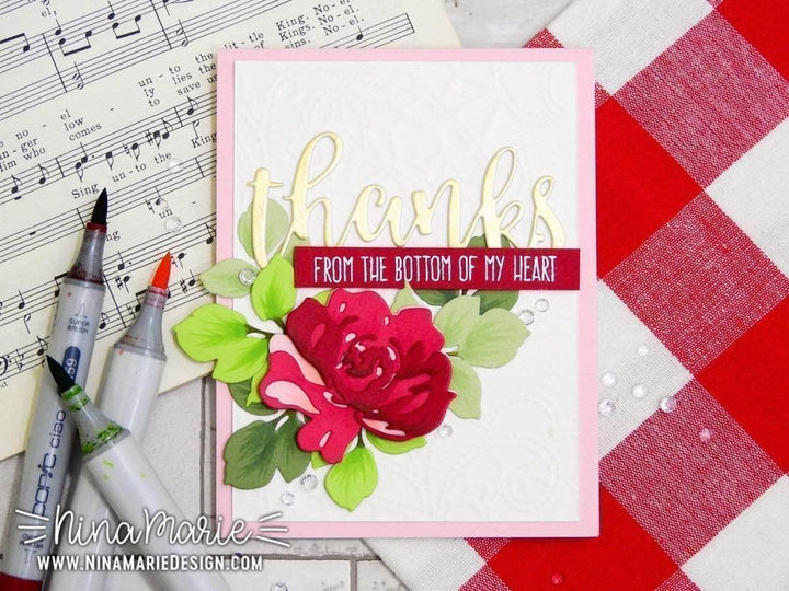 Dies Fantasy Floral 3D Die Set