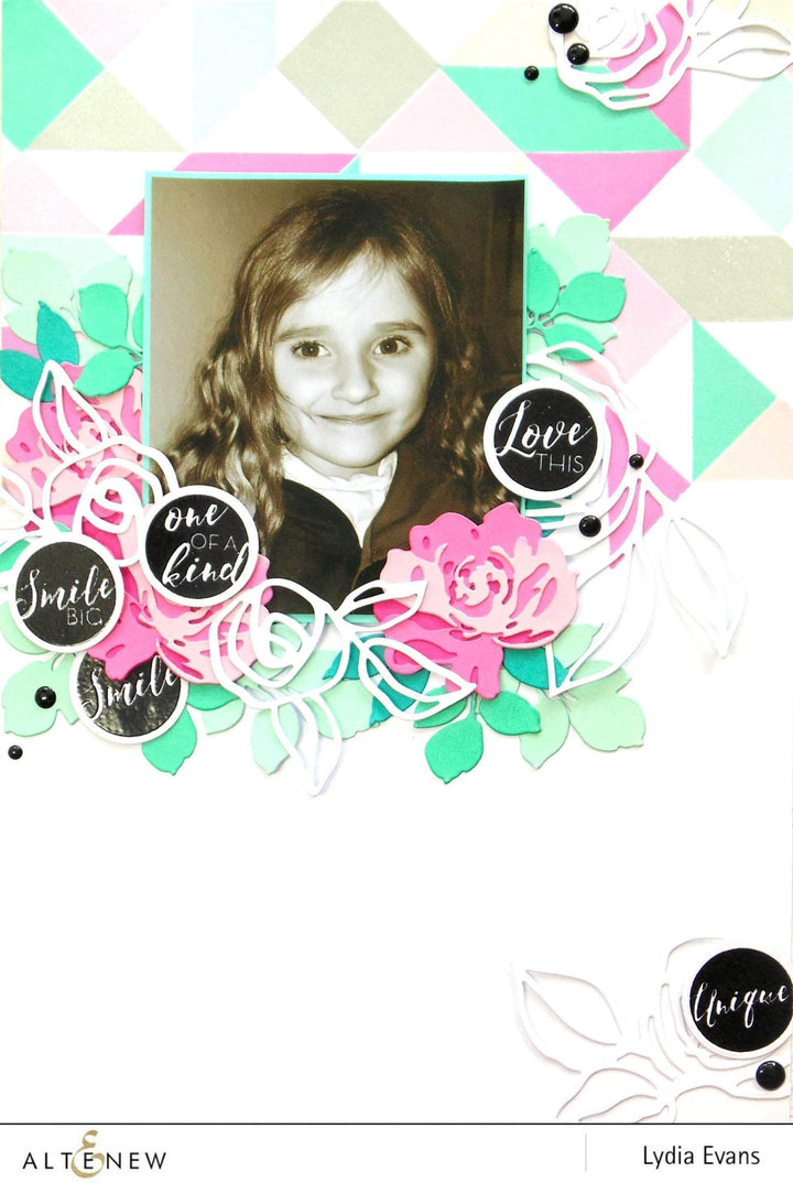 Dies Fantasy Floral 3D Die Set