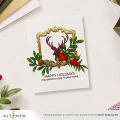 Dies Festive Greenery Die Set