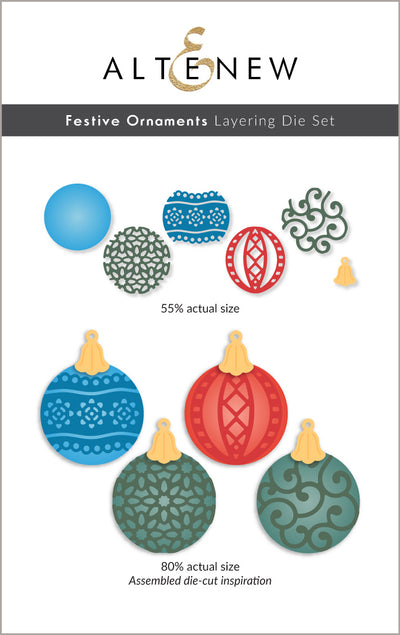 Dies Festive Ornaments Layering Die Set