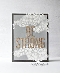 Dies Fine Alphabet Die Set
