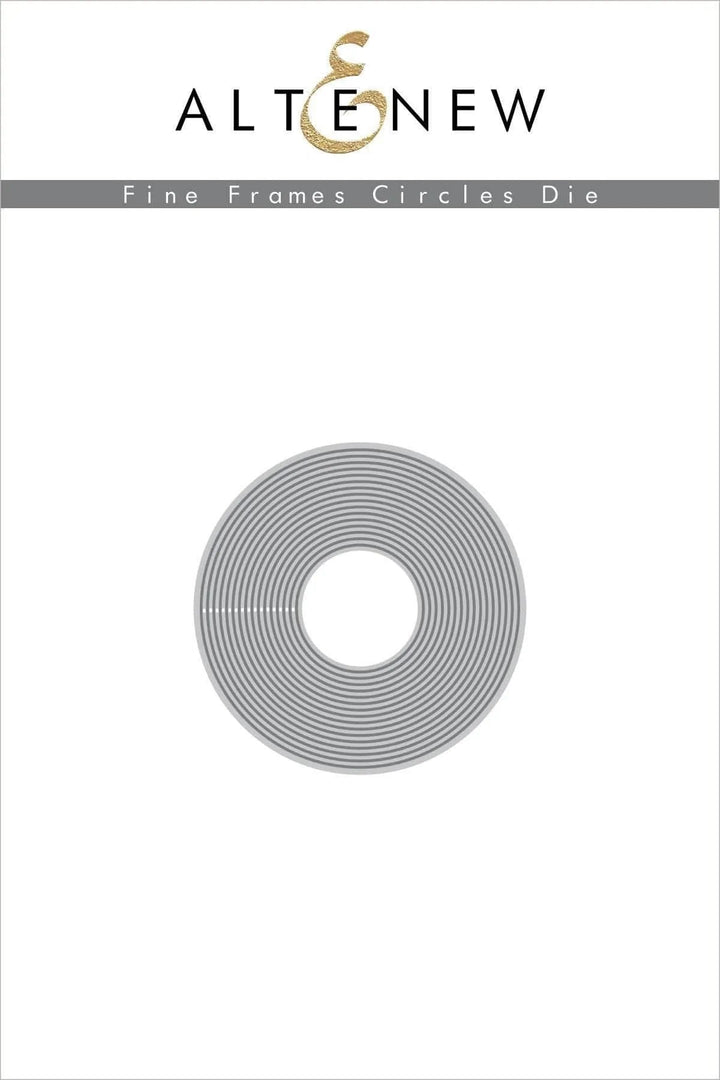 Dies Fine Frames Circles Die