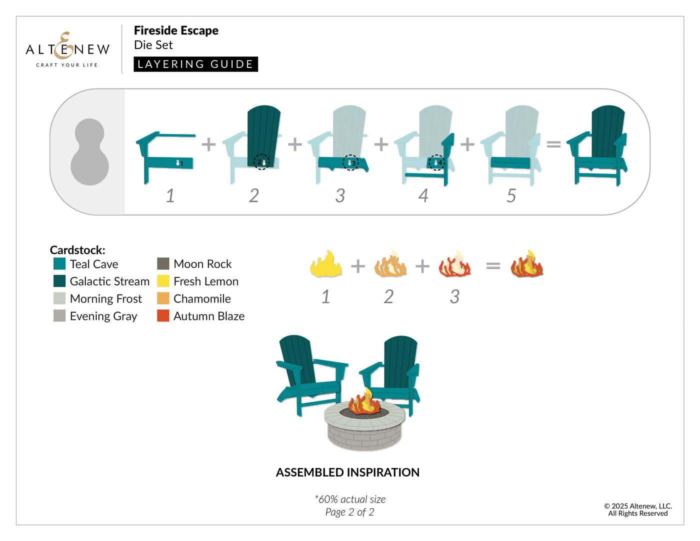 Dies Fireside Escape Die Set