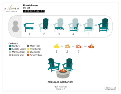 Dies Fireside Escape Die Set