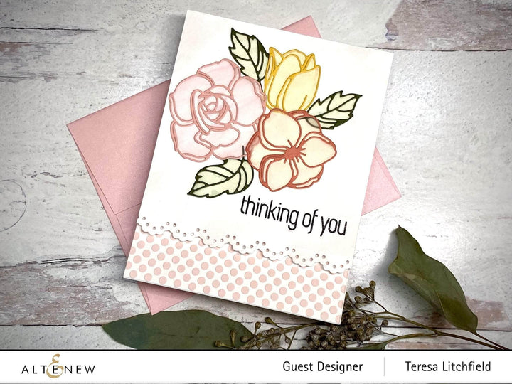 Dies Floral Doodles Die Set