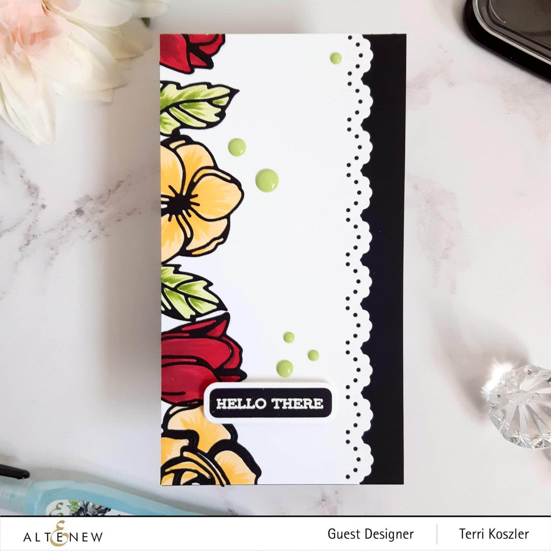 Dies Floral Doodles Die Set
