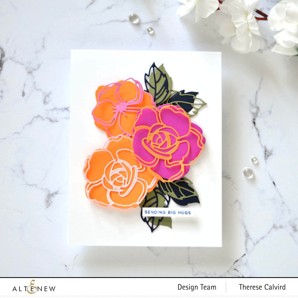 Dies Floral Doodles Die Set
