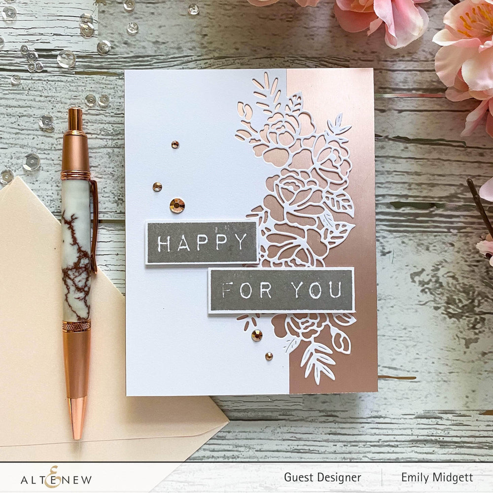 Dies Floral In 'N' Out Border Die