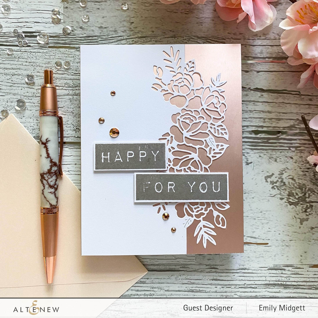 Dies Floral In 'N' Out Border Die