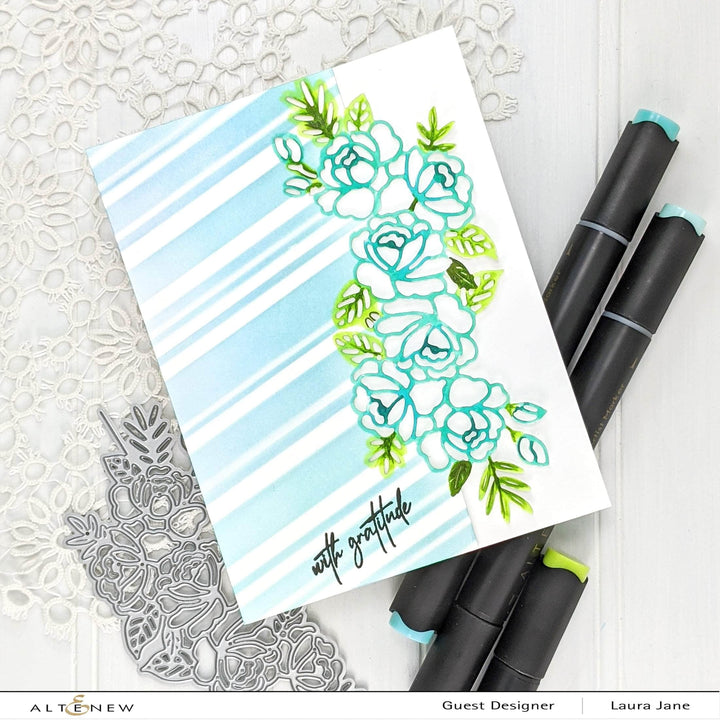 Dies Floral In 'N' Out Border Die