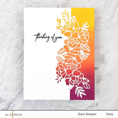 Dies Floral In 'N' Out Border Die