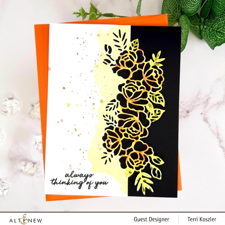 Dies Floral In 'N' Out Border Die