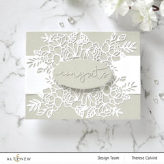 Dies Floral In 'N' Out Border Die