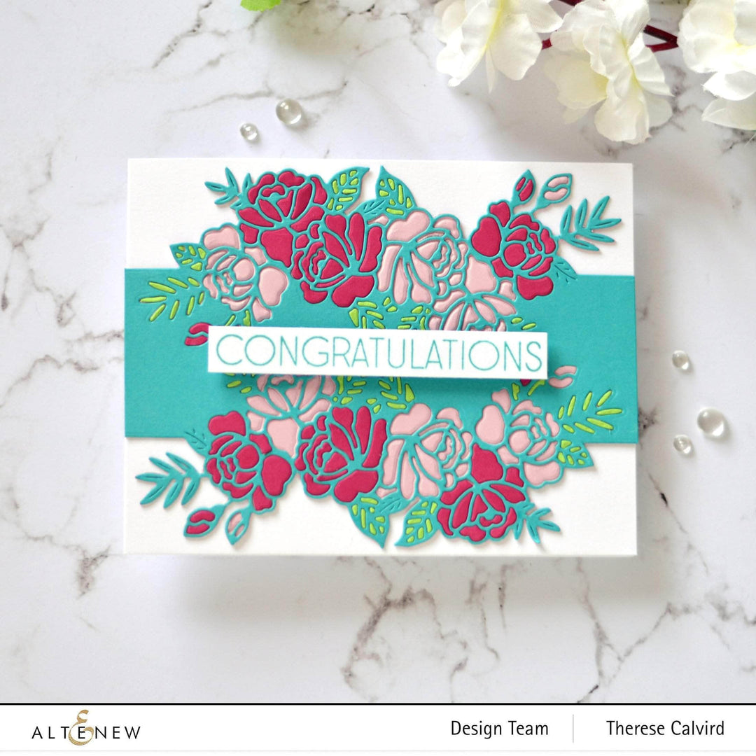 Dies Floral In 'N' Out Border Die