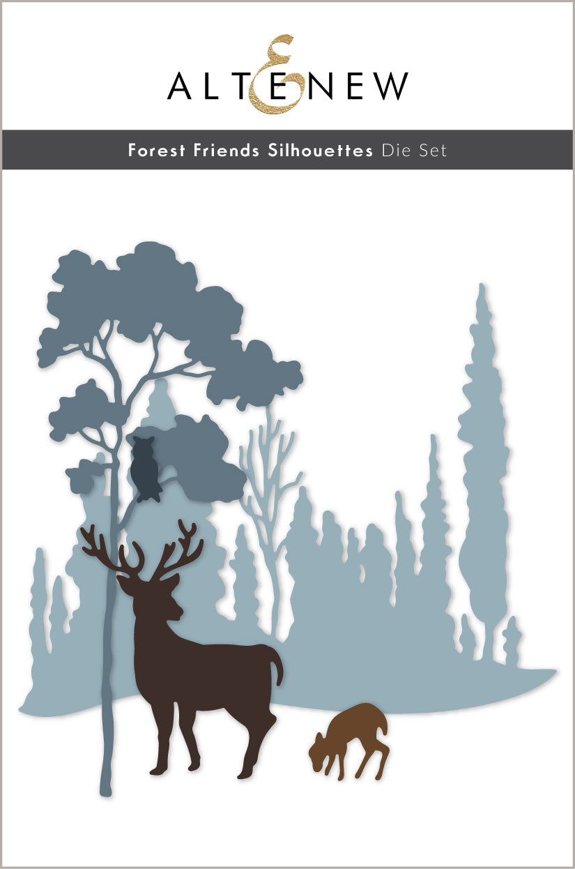Dies Forest Friends Silhouettes Die Set