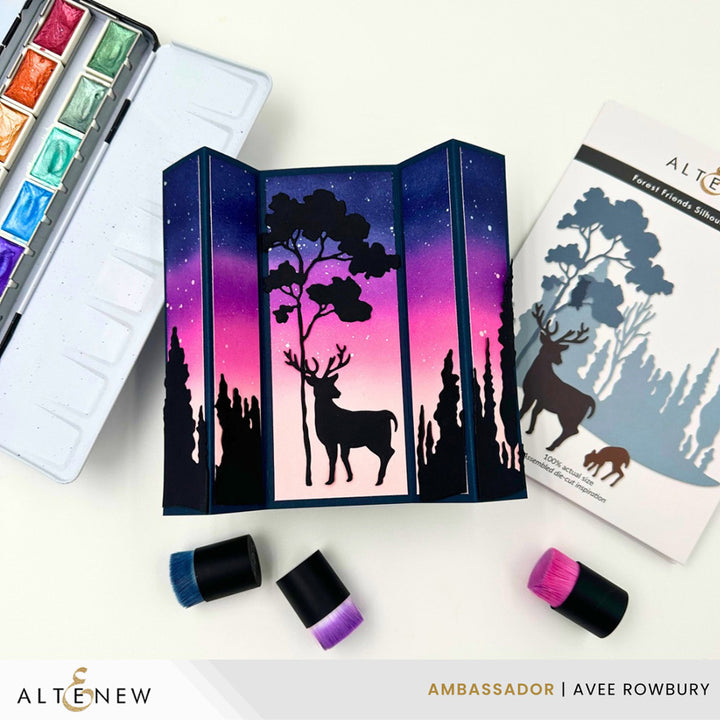 Dies Forest Friends Silhouettes Die Set