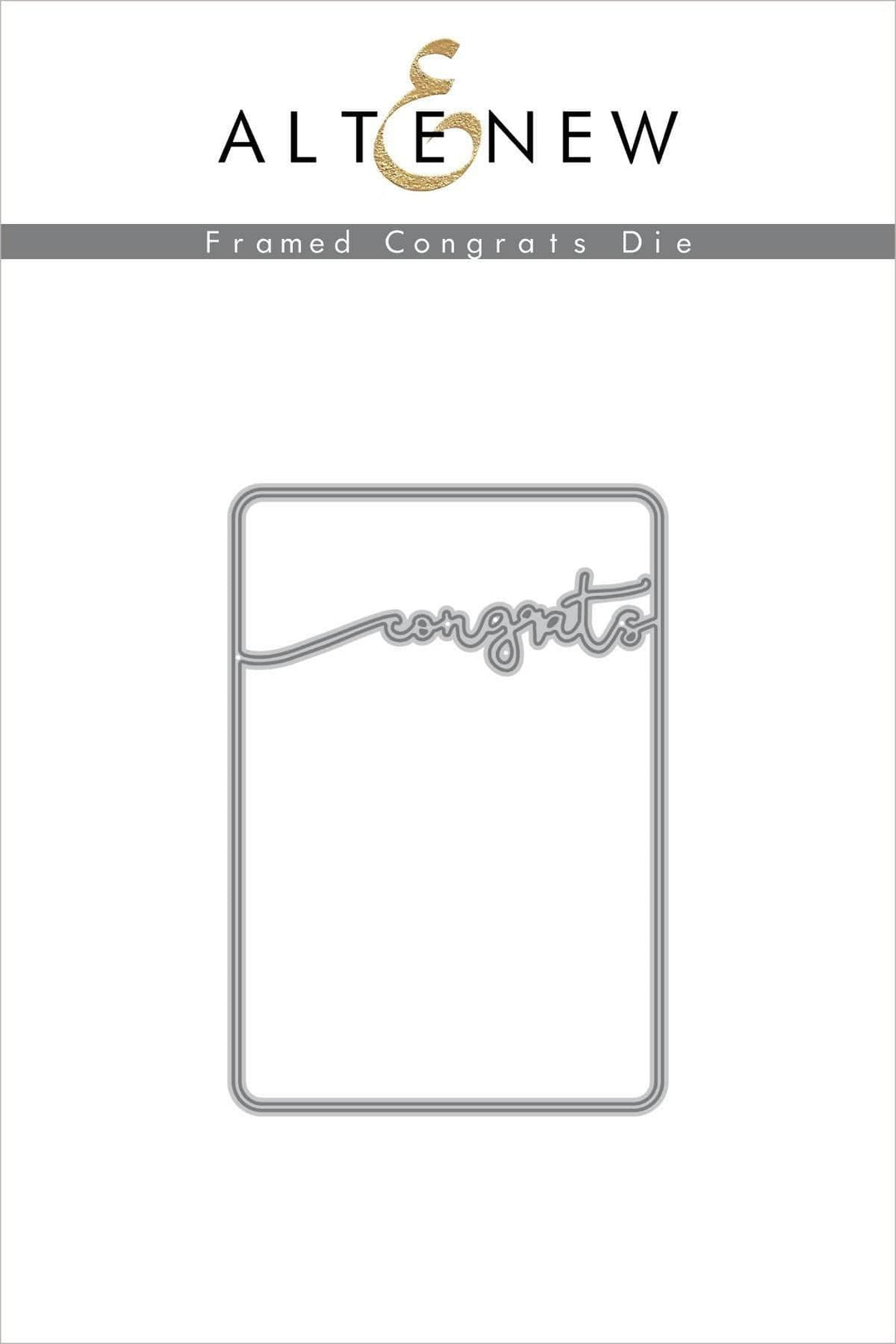 Dies Framed Congrats Die