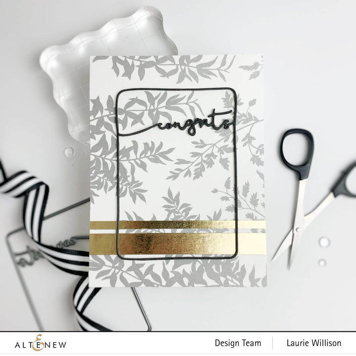 Dies Framed Congrats Die