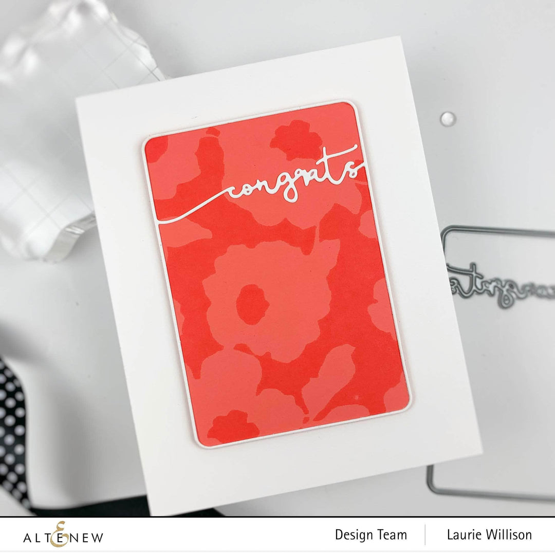 Dies Framed Congrats Die