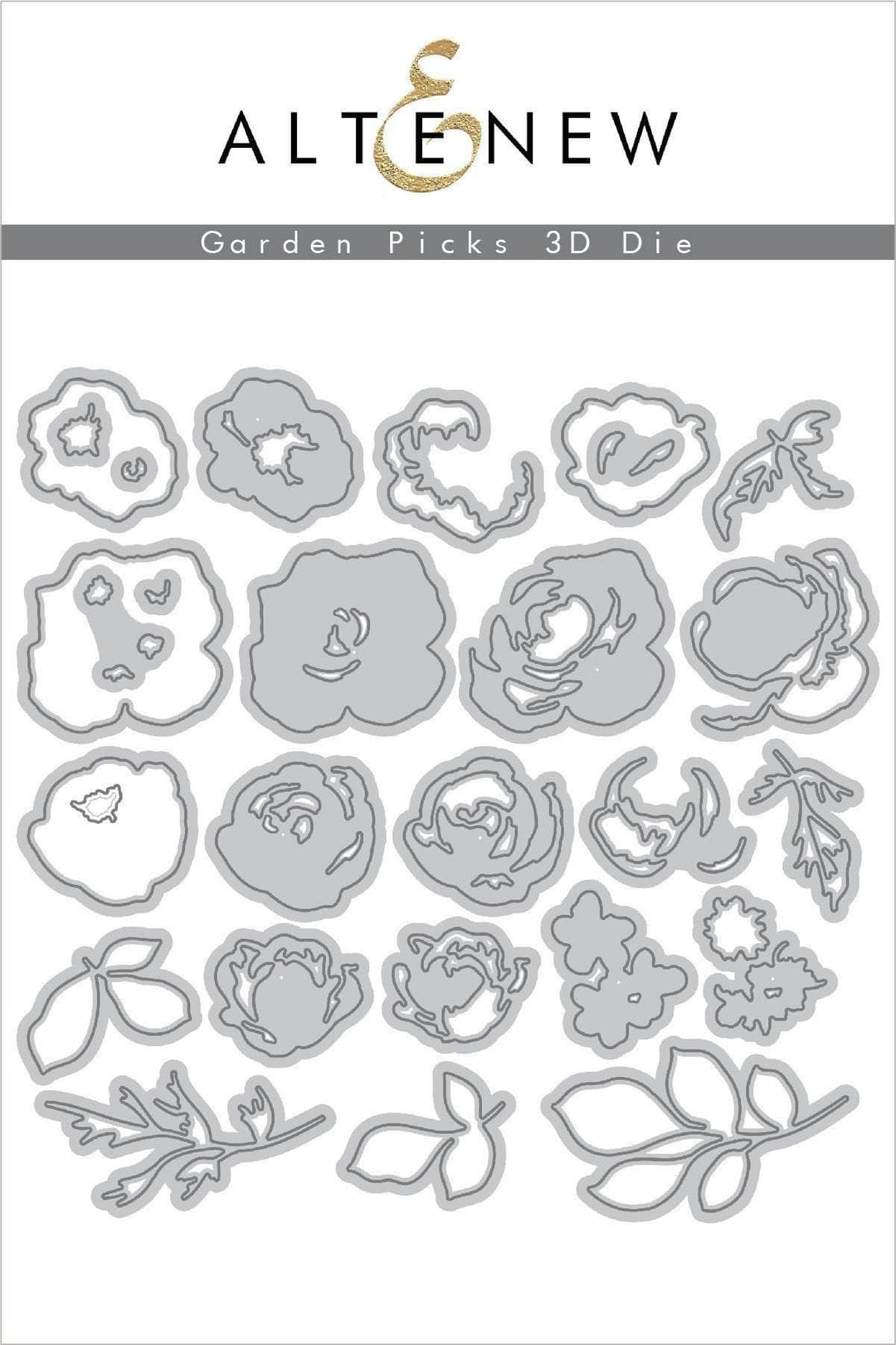 Dies Garden Picks 3D Die Set