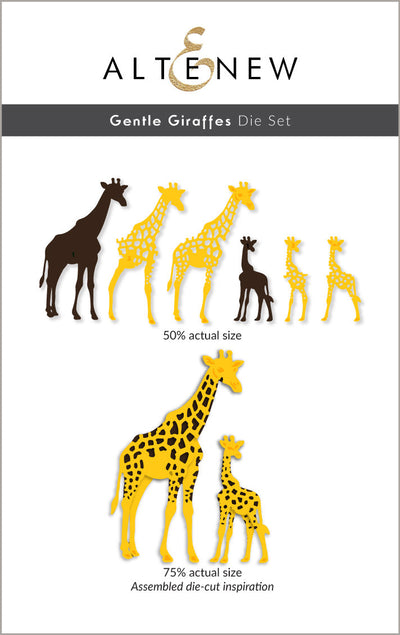 Dies Gentle Giraffes Die Set
