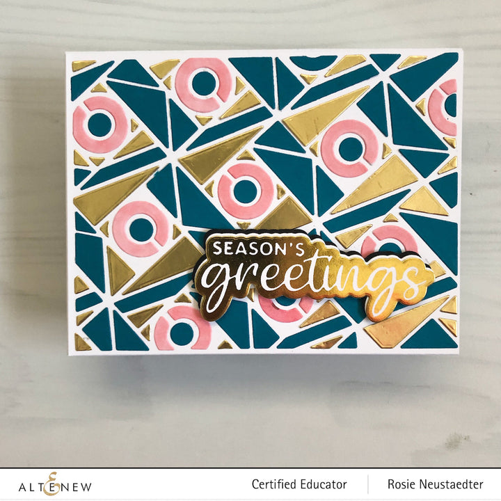 Dies Geo Tiles Cover Die