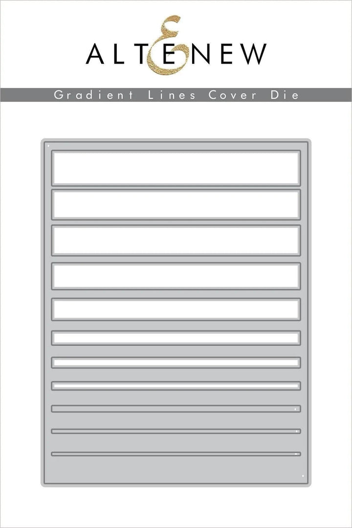 Dies Gradient Stripes Cover Die