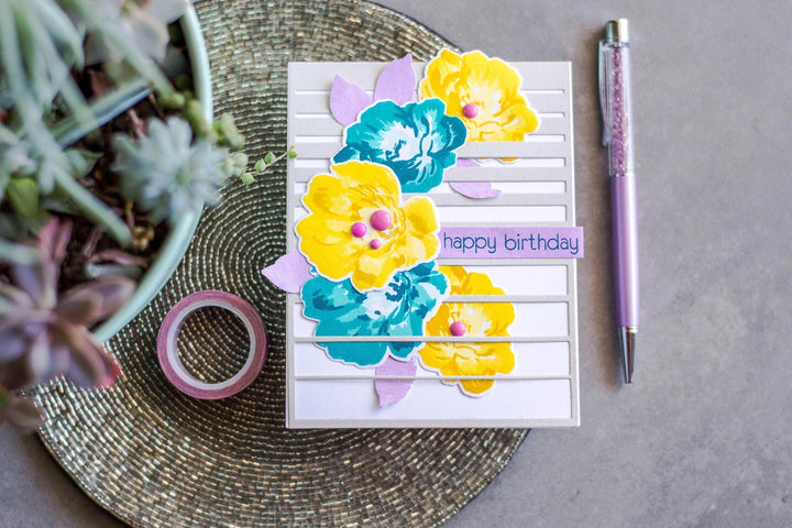 Dies Gradient Stripes Cover Die