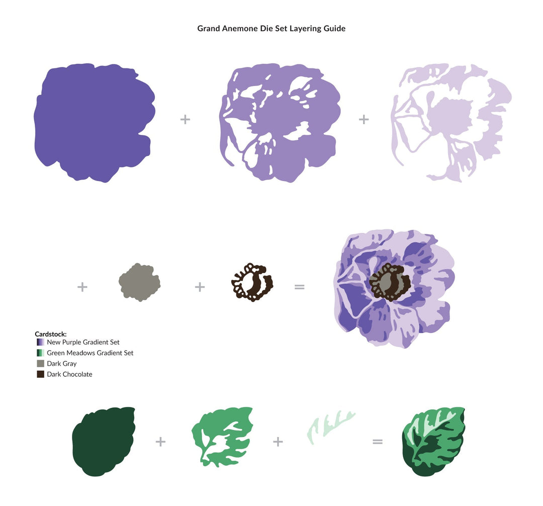 Dies Grand Anemone Die Set
