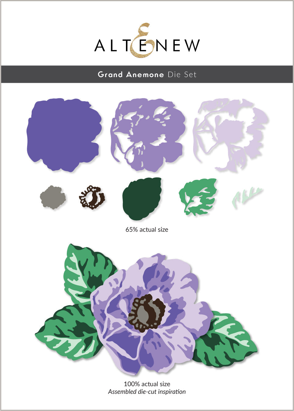 Dies Grand Anemone Die Set