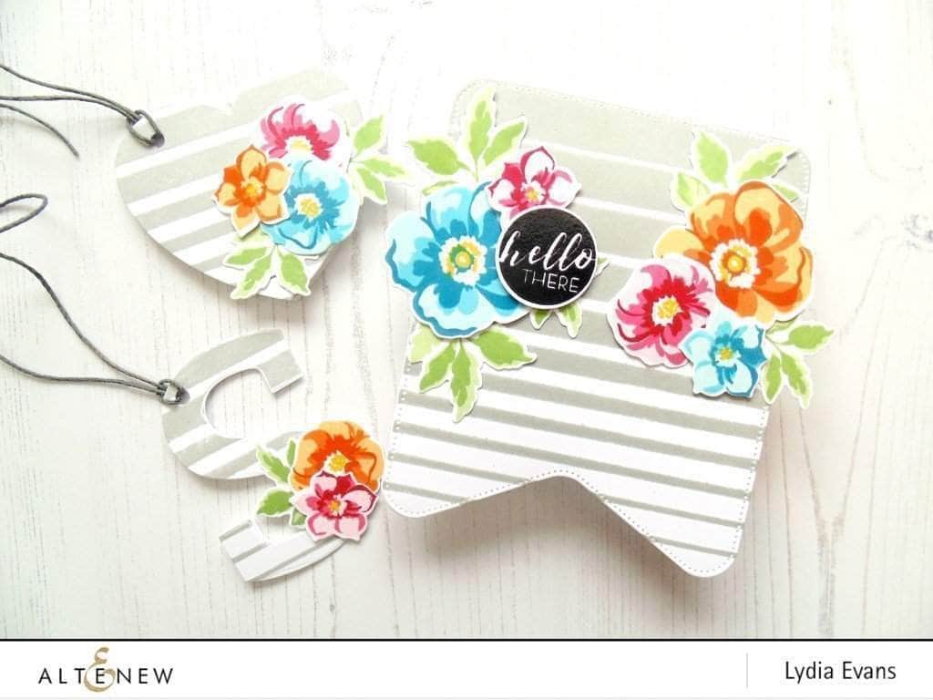 Dies Halftone Hearts Nesting Die Set