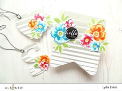 Dies Halftone Hearts Nesting Die Set