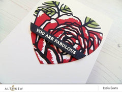 Dies Halftone Hearts Nesting Die Set