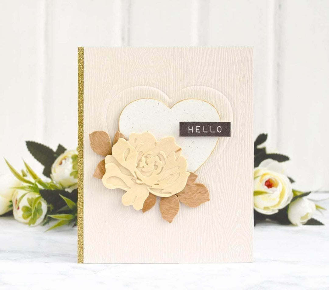 Dies Halftone Hearts Nesting Die Set