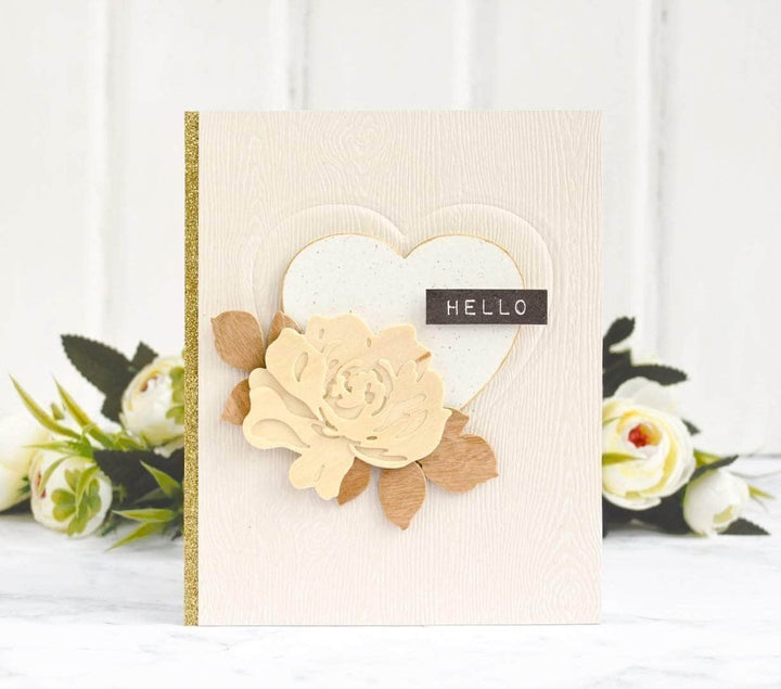 Dies Halftone Hearts Nesting Die Set