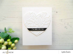 Dies Halftone Hearts Nesting Die Set