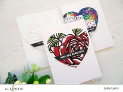 Dies Halftone Hearts Nesting Die Set