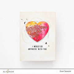 Dies Halftone Hearts Nesting Die Set