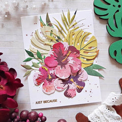Dies Hibiscus Garden 3D Die Set